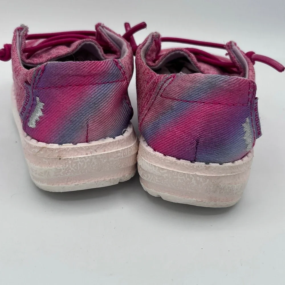 Hey Dude Wendy Toddler Sparkle Pink Shoes Size‎ K5